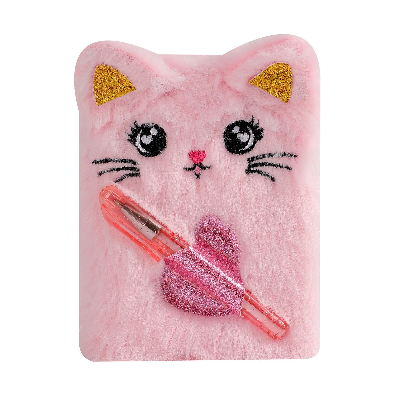 Wholesale Cartoon Animal Series Small Notebook Cute Plush with Pen